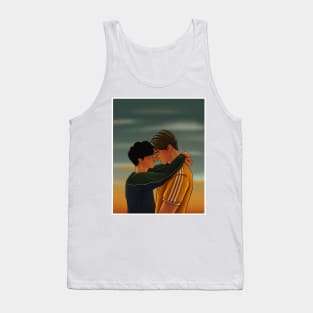 Nick and Charlie - Heartstopper - sunset Tank Top